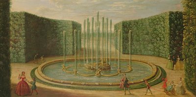 The Basin of Saturn at Versailles by French School